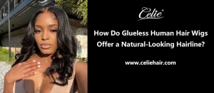 How Do Glueless Human Hair Wigs Offer a Natural-Looking Hairline?